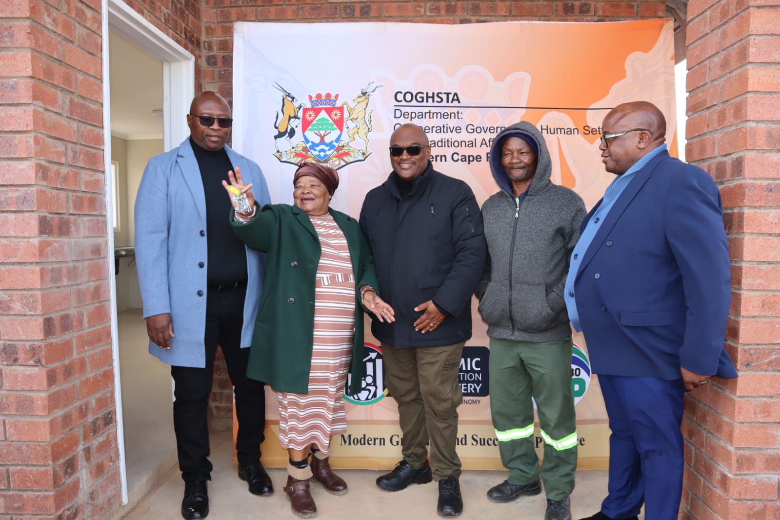 MEC VASS CONCLUDES A SUCCESSFUL TWO-DAY VISIT TO THE NAMAKWA AND PIXLEY KA SEME DISTRICTS, WHERE  HE HANDED OVER HOUSES IN THREE LOCAL MUNICIPALITIES.