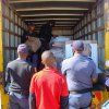 DTSL convenes a roadblock on the N14 near Pofadder.