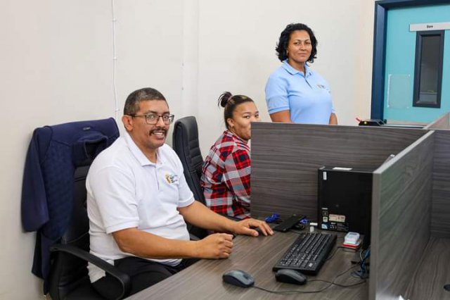 LAUNCH OF THE FIRST PHASE OF THE EMERGENCY MEDICAL SERVICESS CALL CENTRE AT DR HARRY SURTIE HOSPITAL